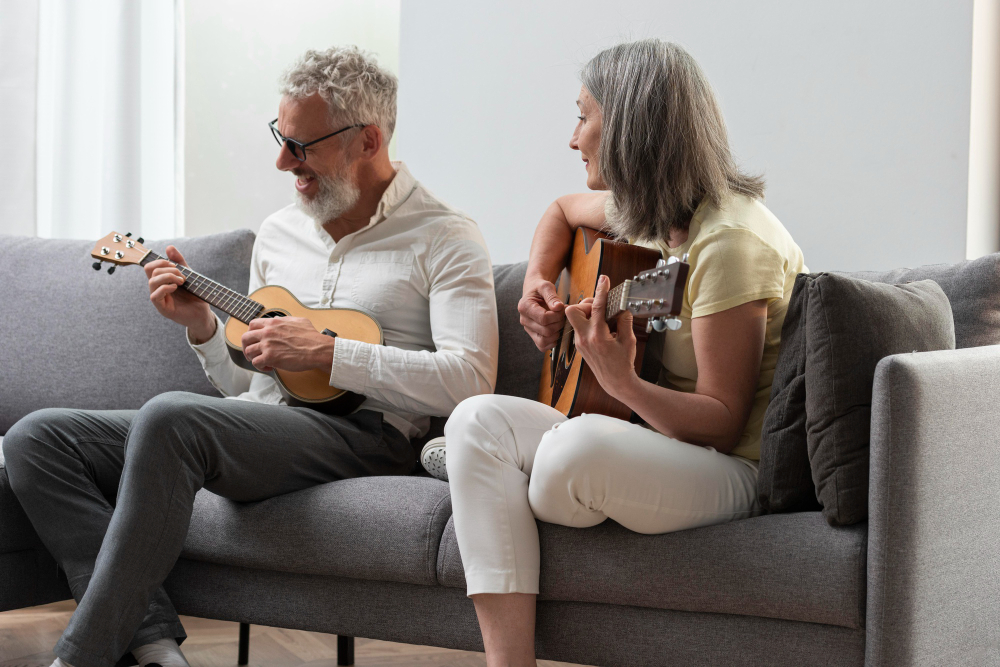 La musique, un pont vers les souvenirs des seniors